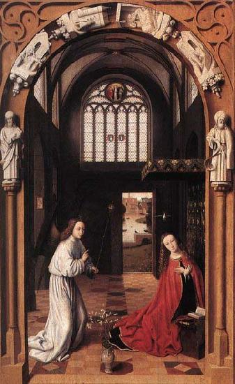 CHRISTUS, Petrus Annunciation oil painting picture